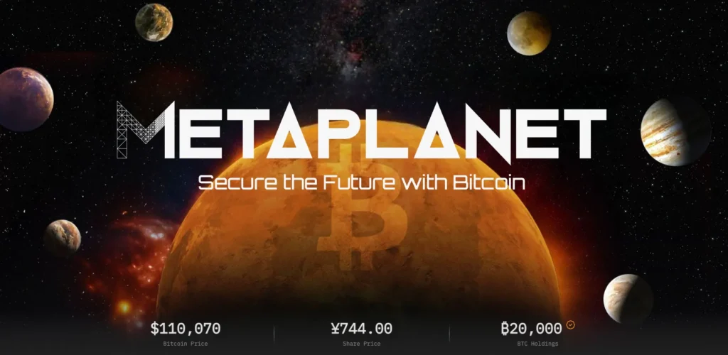 比特幣概念股-Metaplanet