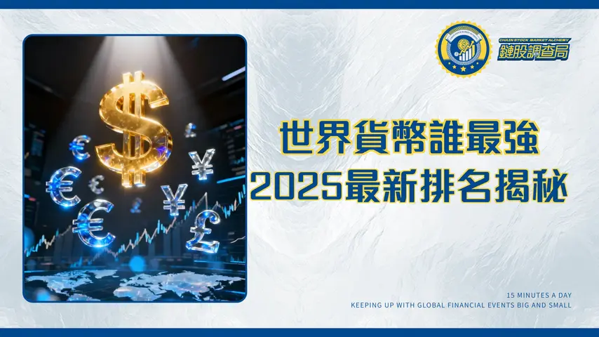 世界貨幣排名2025年最新清單|最強貨幣與儲備貨幣揭秘