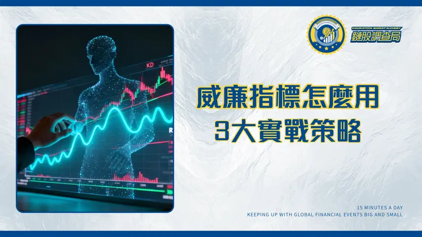 威廉指標(Williams %R)終極指南:參數設定、3大實戰策略與KD指標比較全解析