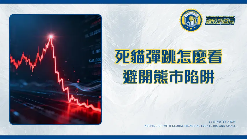 什麼是死貓彈跳?一文看懂熊市反彈的陷阱與應對策略|2025投資指南