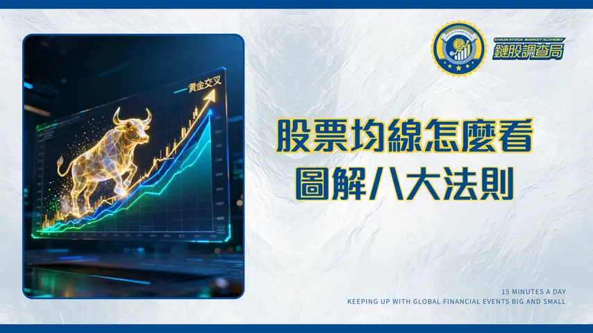 股票均線怎麼看?均線設定、多空頭排列與葛蘭碧八大法則全圖解