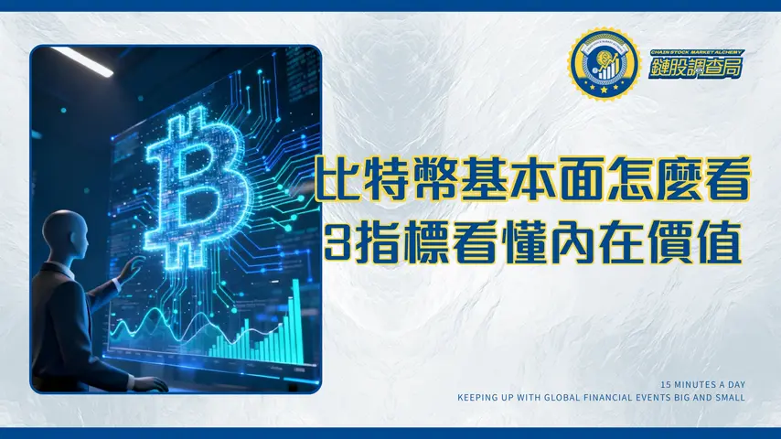 比特幣基本面分析是什麼?新手必看3大核心鏈上數據指標全解析