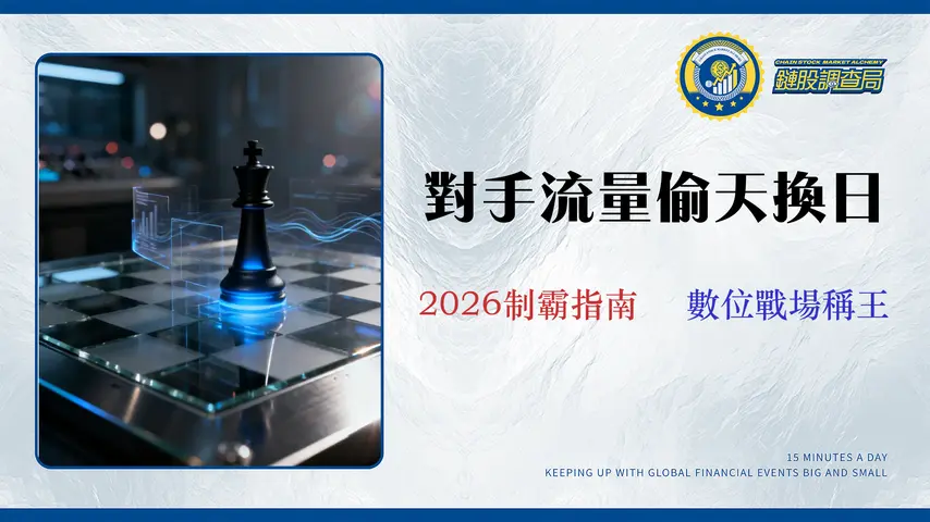2026 競爭對手審計指南:破解 Google 演算法,挖掘高價值流量的實戰手冊