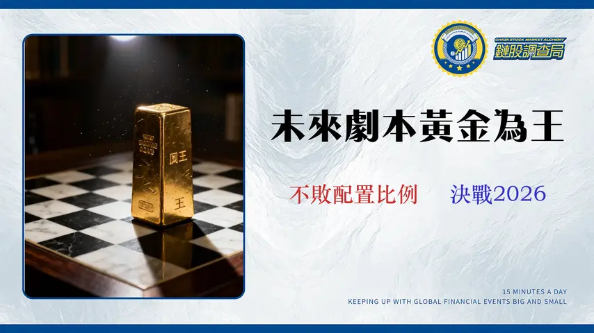 黃金配置比例:2026宏觀劇本下的5%至15%回測分析|金融指南