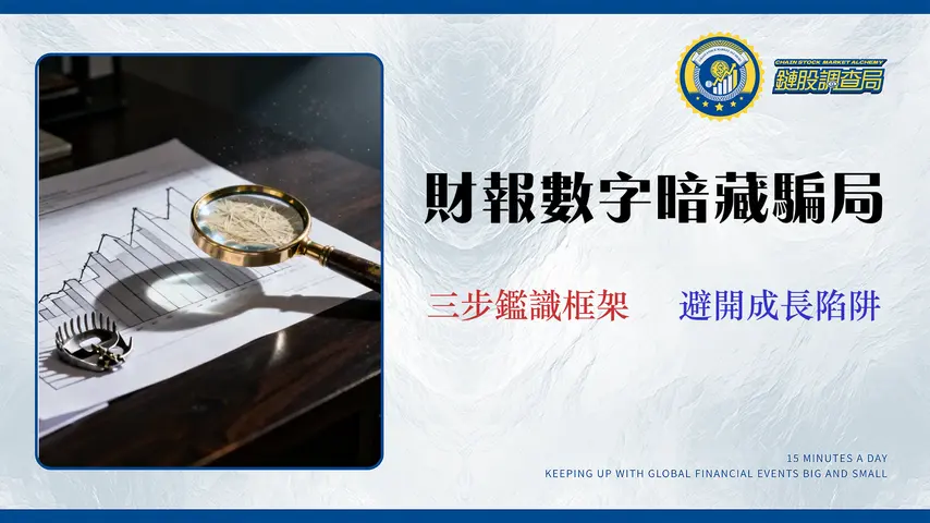 美股 EPS 成長率的 3 大騙局:資深分析師教你拆解 2026 財報,避開成長陷阱