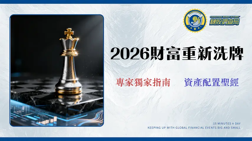 2026 投資趨勢分析:從總經數據到 5 大資產配置策略【金融專家完整指南】