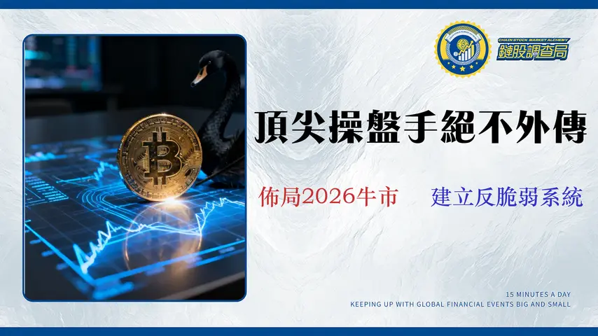 比特幣技術分析:頂尖交易員不說的3個反脆弱框架 (2026實戰)
