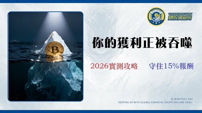 比特幣新手錯誤不只FOMO!數據揭露:3個「隱形交易成本」正吞噬你15%的年化報酬 (2026實測)
