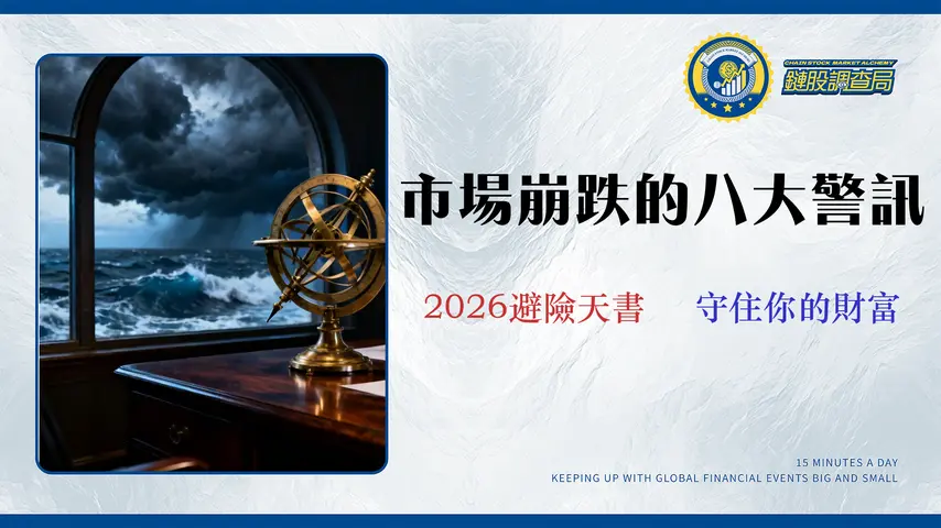 市場轉空了嗎?8大領先指標量化模型與2026三大避險策略