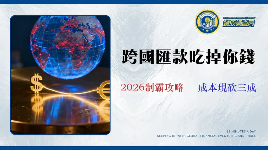 2026 外幣轉賬專家指南:從手續費到滑點,降低 30% 隱藏成本